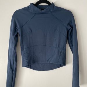 Lululemon Cropped Mock Neck